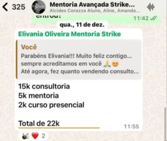 Elivania Oliveira — Mentora Strike
