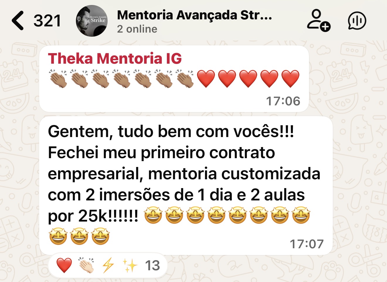Theka — Mentoria IG